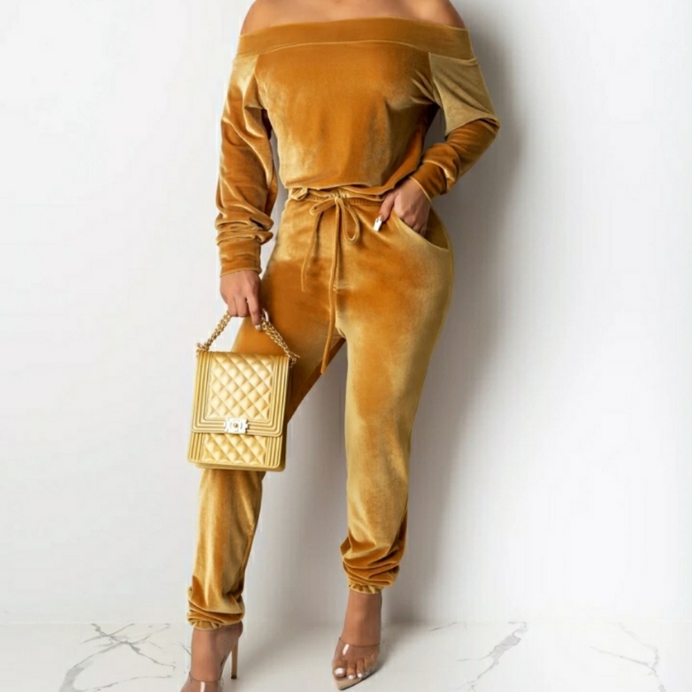 Off shoulder jumper